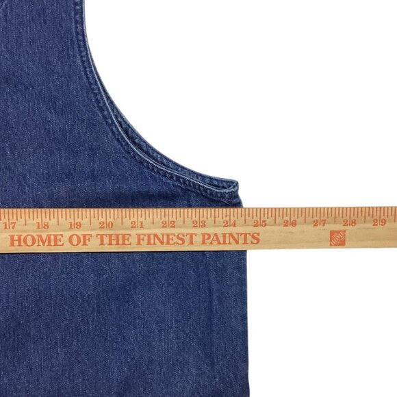 Westbound‎ II Blue Jean Denim Maxi Dress With Sailboat Embroidery Size 1X - Picture 5 of 6